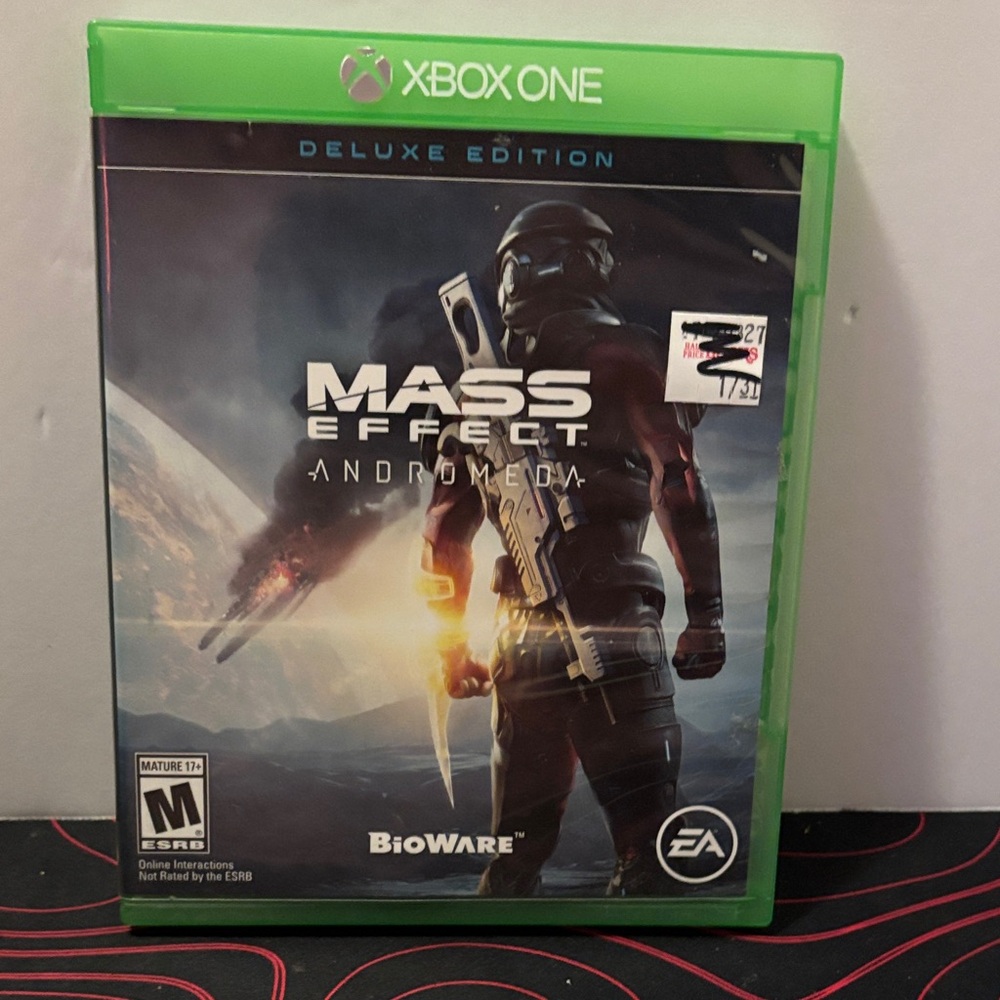 Mass Effect: Andromeda Deluxe Edition for Xbox One - Green Case